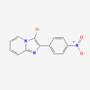 3-Bromo-2-(4-nitrophenyl)imidazo[1,2-a]pyridine