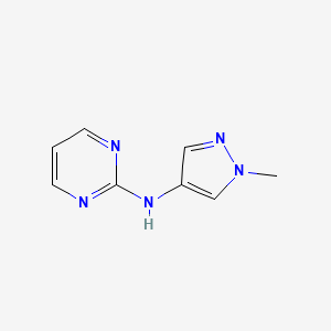 N-(1-methylpyrazol-4-yl)pyrimidin-2-amine