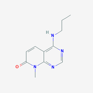 8-methyl-4-(propylamino)pyrido[2,3-d]pyrimidin-7(8H)-one