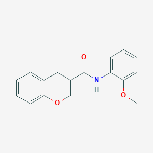 N-(2-methoxyphenyl)-3,4-dihydro-2H-chromene-3-carboxamide