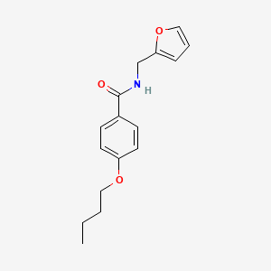 4-butoxy-N-(furan-2-ylmethyl)benzamide