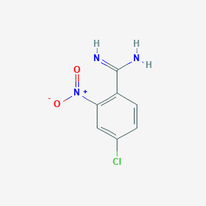 4-Chloro-2-nitrobenzenecarboximidamide