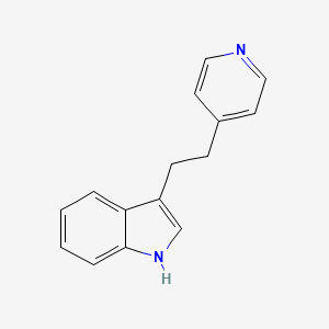 molecular formula C15H14N2 B2604431 3-(2-(Pyridin-4-yl)ethyl)-1H-indole CAS No. 16571-49-6