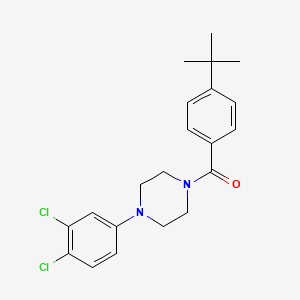 1-(4-Tert-butylbenzoyl)-4-(3,4-dichlorophenyl)piperazine