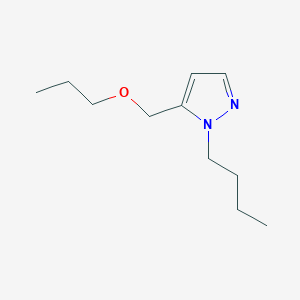 molecular formula C11H20N2O B2604480 1-butyl-5-(propoxymethyl)-1H-pyrazole CAS No. 1856044-79-5