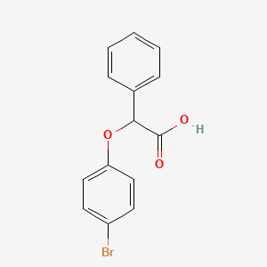 2-(4-Bromophenoxy)-2-phenylacetic acid