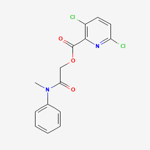 [2-(N-methylanilino)-2-oxoethyl] 3,6-dichloropyridine-2-carboxylate