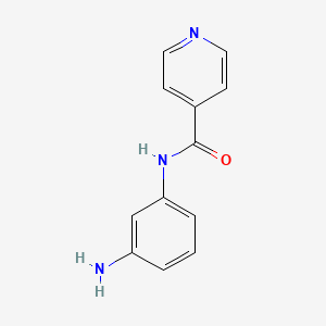 N-(3-aminophenyl)isonicotinamide
