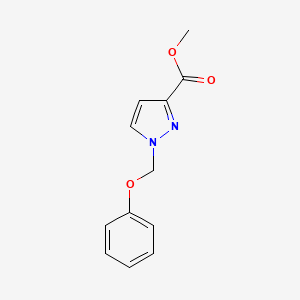 methyl 1-(phenoxymethyl)-1H-pyrazole-3-carboxylate