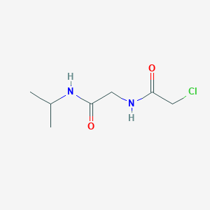 2-chloro-N-[2-(isopropylamino)-2-oxoethyl]acetamide
