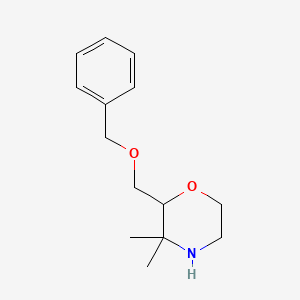 2-[(Benzyloxy)methyl]-3,3-dimethylmorpholine