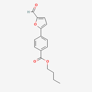 Butyl 4-(5-formylfuran-2-yl)benzoate