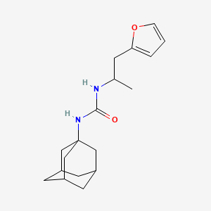 1-((1R,3s)-adamantan-1-yl)-3-(1-(furan-2-yl)propan-2-yl)urea