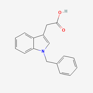 molecular formula C17H15NO2 B2605514 2-(1-benzylindol-3-yl)acetic Acid CAS No. 4307-97-5
