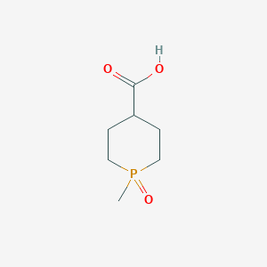 B2605608 1-Methylphosphinane-4-carboxylic acid 1-oxide CAS No. 945459-98-3