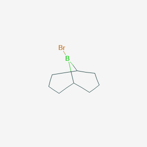molecular formula C8H14BBr B026058 9-Bromo-9-borabicyclo[3.3.1]nonane CAS No. 22086-45-9