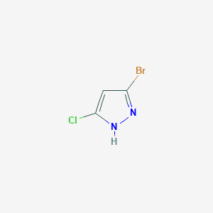 3-bromo-5-chloro-1H-pyrazole