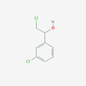 molecular formula C8H8Cl2O B026062 2-Chloro-1-(3-chloro-phenyl)-ethanol CAS No. 106262-93-5
