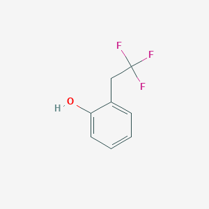 molecular formula C8H7F3O B2606273 2-(2,2,2-Trifluoroethyl)phenol CAS No. 440659-12-1