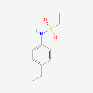 molecular formula C10H15NO2S B260639 N-(4-ethylphenyl)ethanesulfonamide 