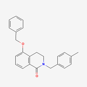 5-(benzyloxy)-2-(4-methylbenzyl)-3,4-dihydroisoquinolin-1(2H)-one