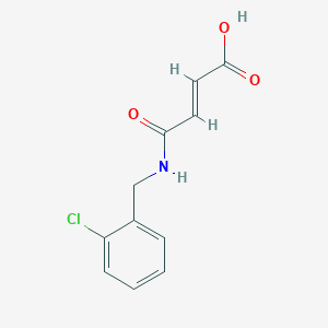 (E)-4-[(2-Chlorobenzyl)amino]-4-oxo-2-butenoic acid