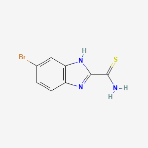 6-Bromo-1H-benzimidazole-2-carbothioamide
