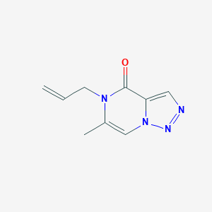 6-Methyl-5-prop-2-enyltriazolo[1,5-a]pyrazin-4-one