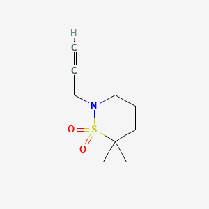5-Prop-2-ynyl-4lambda6-thia-5-azaspiro[2.5]octane 4,4-dioxide