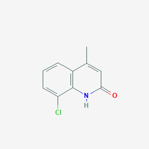 molecular formula C10H8ClNO B2606799 8-Chloro-4-methylquinolin-2(1H)-one CAS No. 54904-38-0