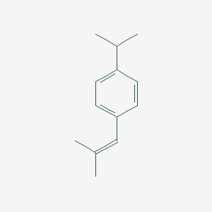 molecular formula C13H18 B026068 1-(2-Methylprop-1-en-1-yl)-4-(propan-2-yl)benzene CAS No. 105737-90-4