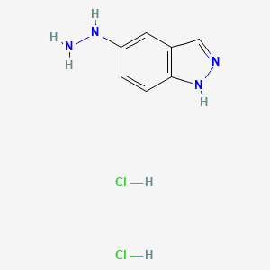 5-hydrazinyl-1H-indazole dihydrochloride