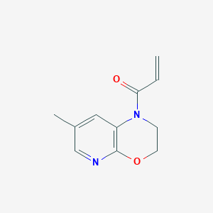 1-(7-Methyl-2,3-dihydropyrido[2,3-b][1,4]oxazin-1-yl)prop-2-en-1-one