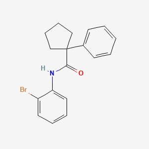 N-(2-Bromophenyl)(phenylcyclopentyl)formamide