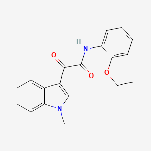 2-(1,2-dimethyl-1H-indol-3-yl)-N-(2-ethoxyphenyl)-2-oxoacetamide