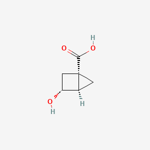 (1S,3R,4R)-3-Hydroxybicyclo[2.1.0]pentane-1-carboxylic acid