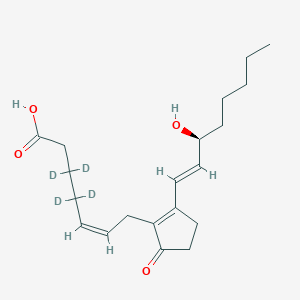 molecular formula C20H30O4 B2607485 Prostaglandin B2-d4 