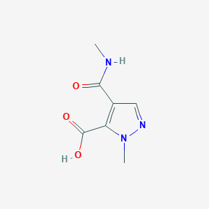 1-methyl-4-(methylcarbamoyl)-1H-pyrazole-5-carboxylic acid