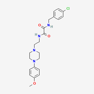 N1-(4-chlorobenzyl)-N2-(2-(4-(4-methoxyphenyl)piperazin-1-yl)ethyl)oxalamide