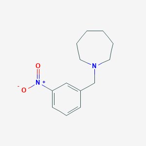 1-[(3-Nitrophenyl)methyl]azepane
