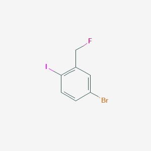 4-Bromo-2-(fluoromethyl)-1-iodobenzene