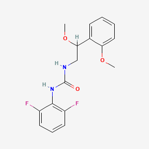 1-(2,6-Difluorophenyl)-3-(2-methoxy-2-(2-methoxyphenyl)ethyl)urea