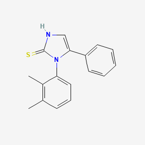 1-(2,3-dimethylphenyl)-5-phenyl-1H-imidazole-2-thiol