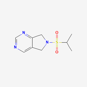6-(isopropylsulfonyl)-6,7-dihydro-5H-pyrrolo[3,4-d]pyrimidine