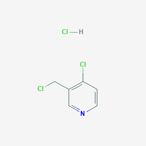 molecular formula C6H6Cl3N B2608233 4-Chloro-3-(chloromethyl)pyridine hydrochloride CAS No. 189449-56-7