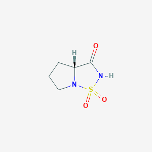 (R)-Tetrahydropyrrolo[1,2-b][1,2,5]thiadiazol-3(2H)-one 1,1-dioxide