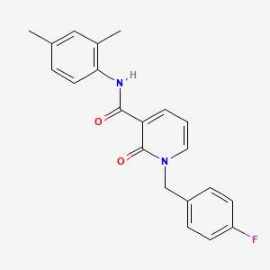 N-(2,4-dimethylphenyl)-1-(4-fluorobenzyl)-2-oxo-1,2-dihydropyridine-3-carboxamide