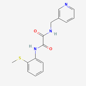 N1-(2-(methylthio)phenyl)-N2-(pyridin-3-ylmethyl)oxalamide