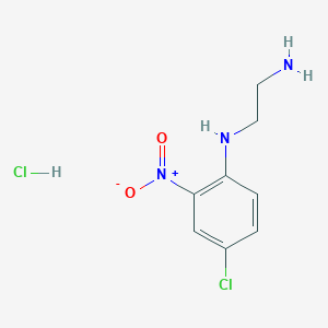 N-(4-Chloro-2-nitrophenyl)ethane-1,2-diamine hydrochloride