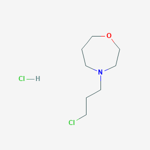 4-(3-Chloropropyl)-1,4-oxazepane hydrochloride